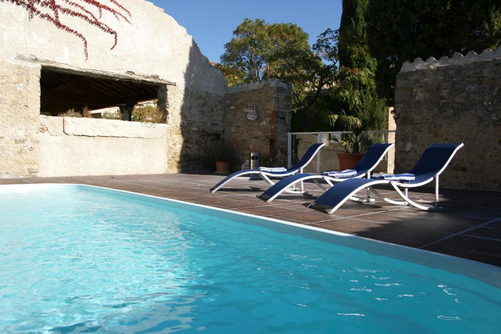 Logis Auberge Cote Jardin Hotel Lézignan-Corbières Eksteriør billede